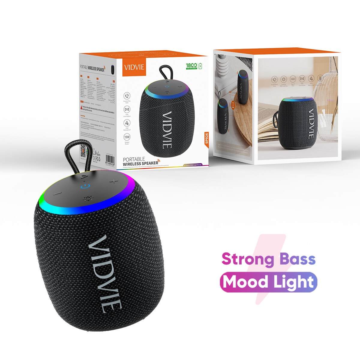 VIDVIE SP926 Bluetooth högtalare 15W