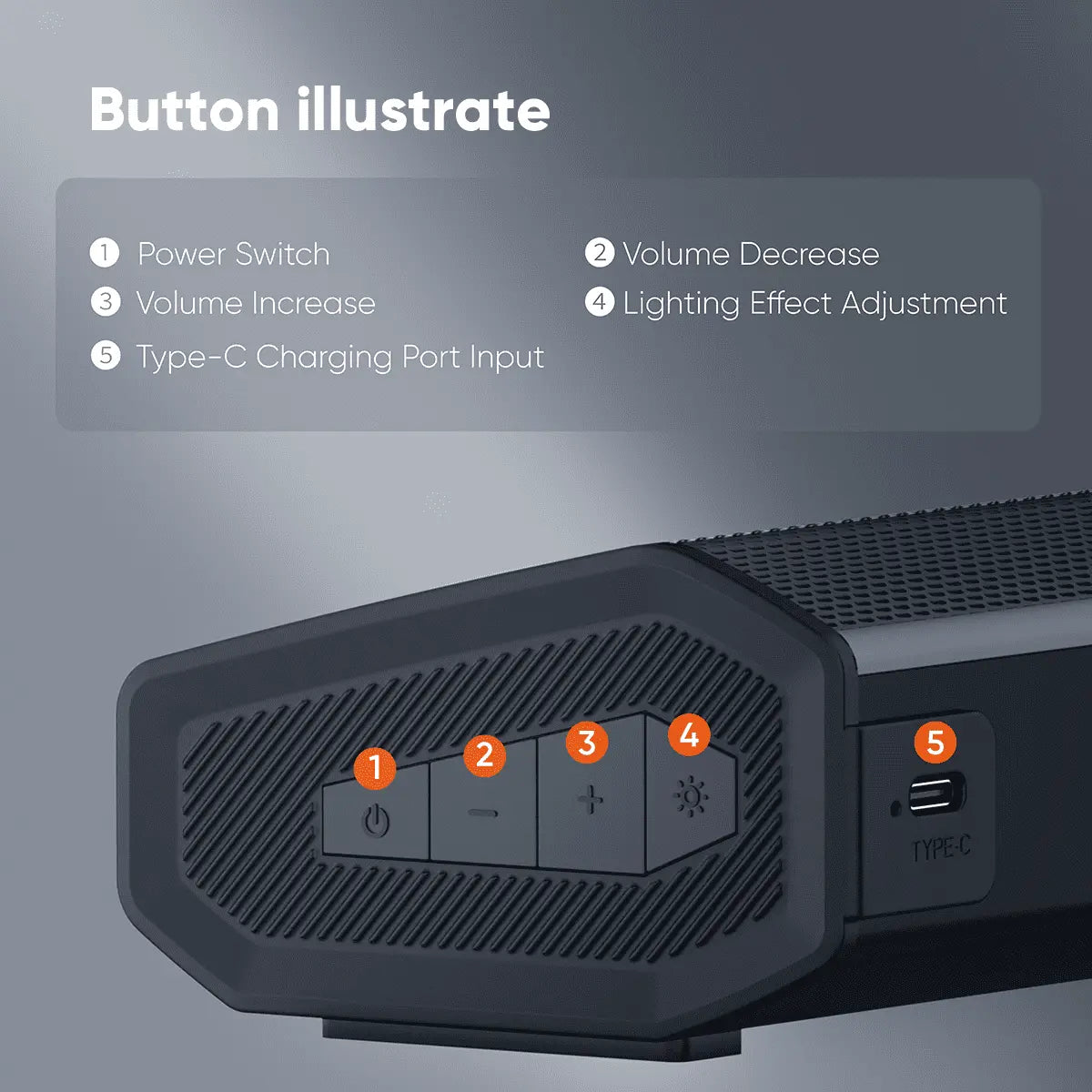 VIDVIE SP928 Bluetooth soundbar 10W