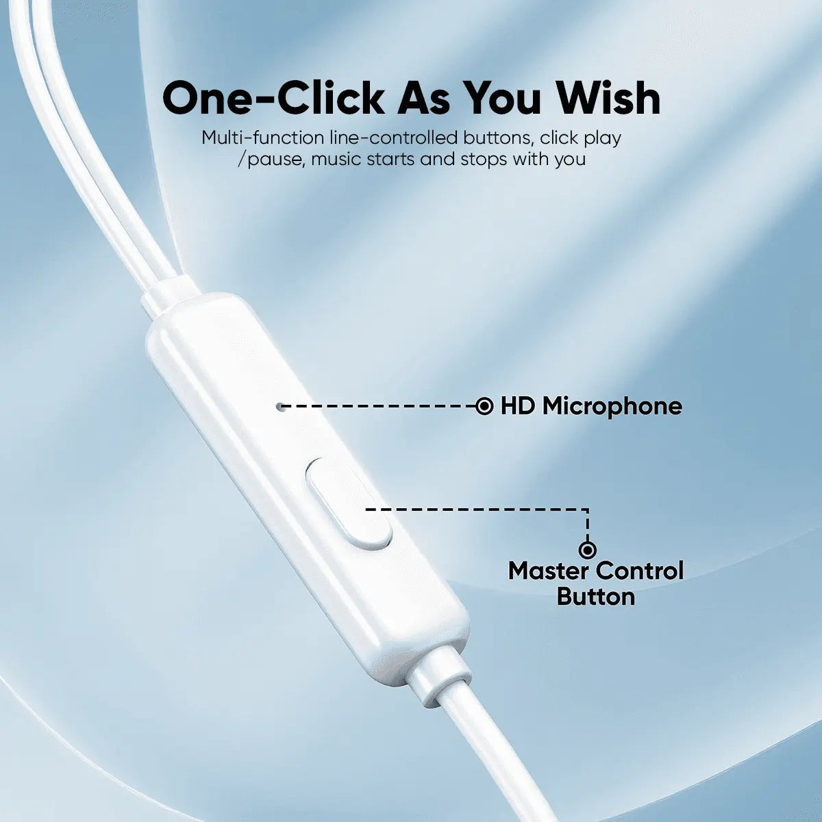 VIDVIE HS685T semi in ear hörlurar med USB C