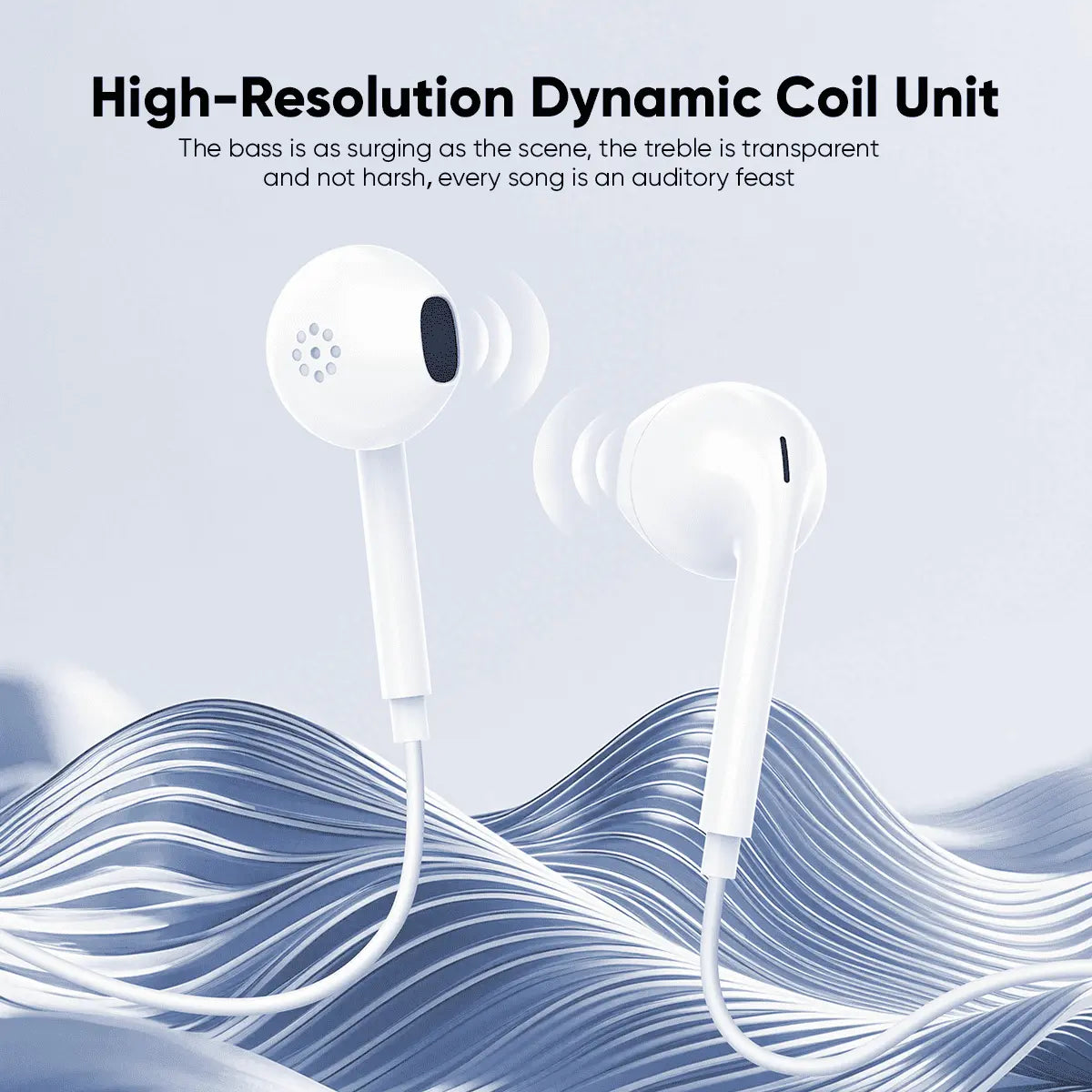 VIDVIE HS685T semi in ear hörlurar med USB C
