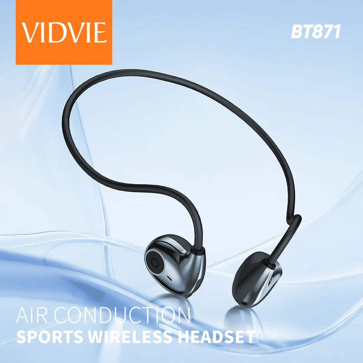 VIDVIE BT871 trådlöst sportheadset med air conduction