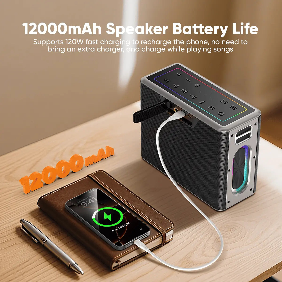 VIDVIE XL-SP917 Bluetooth högtalare 120W