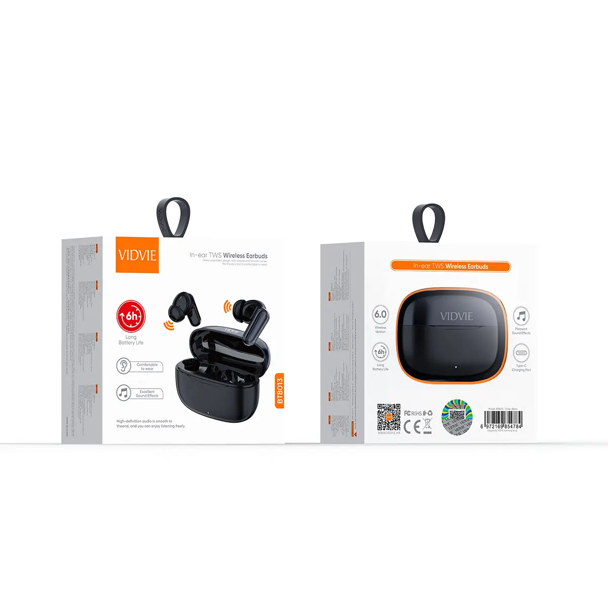 VIDVIE BT8013 TWS in ear trådlösa hörlurar