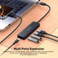 VIDVIE HUB06 5 i 1 USB A hubb