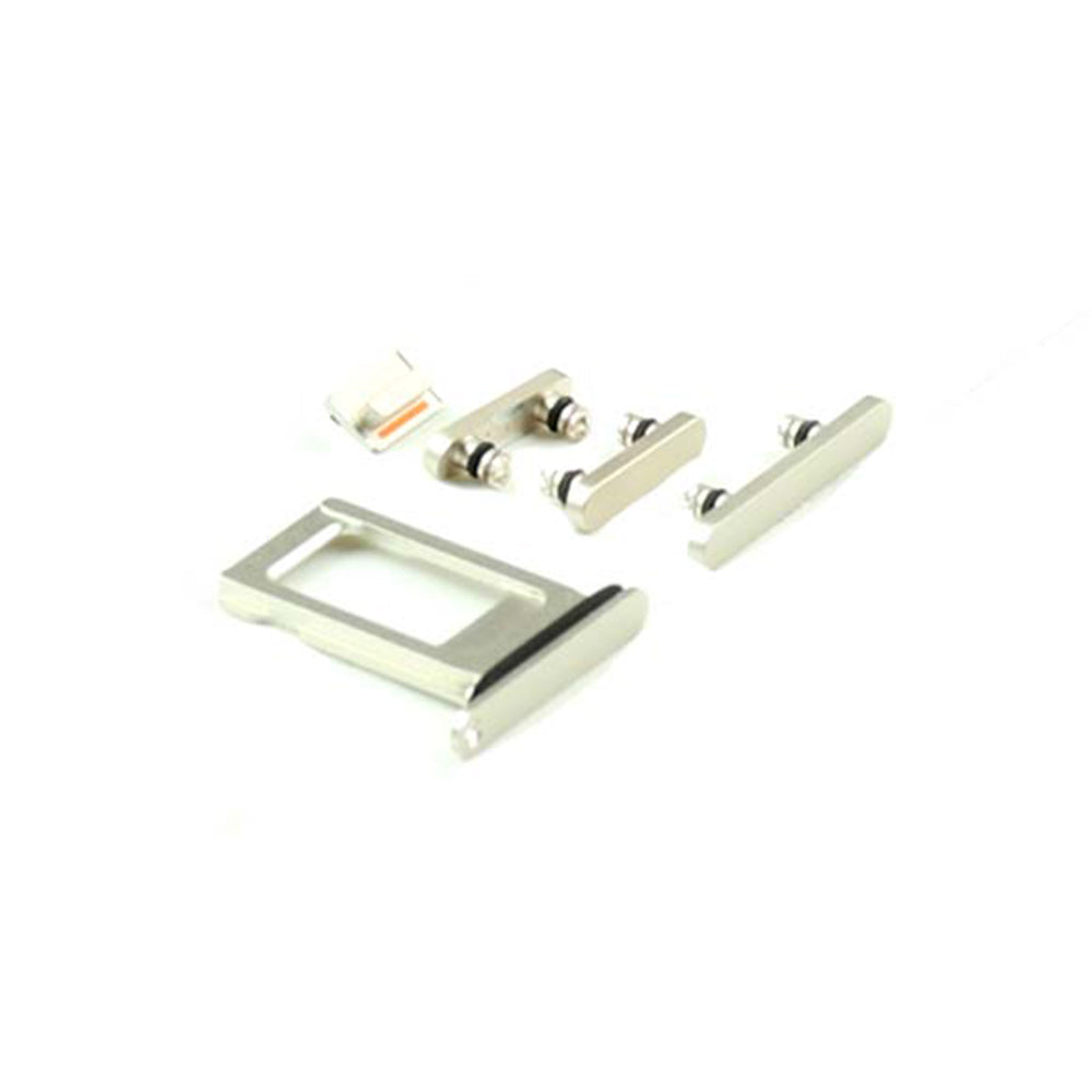 Housing Button Set för iPhone 12 White OEM-Equivalent