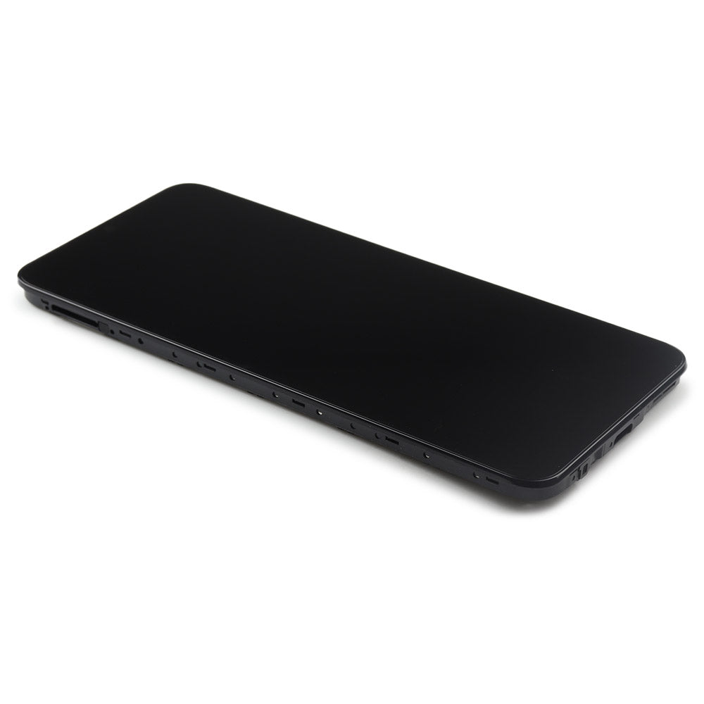 Skärm Complete with Housing för Motorola Moto E13 Black Service Pack