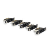 Laddkontakt ( 5 Pieces , Soldering Required) för iPhone 16/ 16 Plus Black OEM-Equivalent