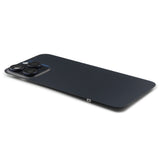 Bakstycke incl. Kameralins, Flash Light and Wireless Charging för iPhone 15 Pro Max (EU Version) Blue Titanium Pulled