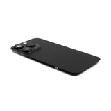 Bakstycke incl. Kameralins, Flash Light and Wireless Charging för iPhone 15 Pro Black Titanium Pulled B