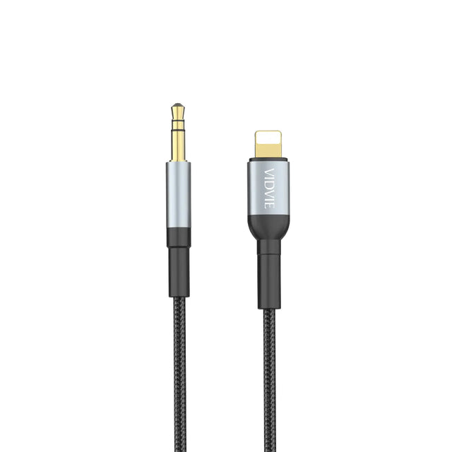 VIDVIE AL1132 Lightning till 3,5 mm ljudkabel 1,2 m