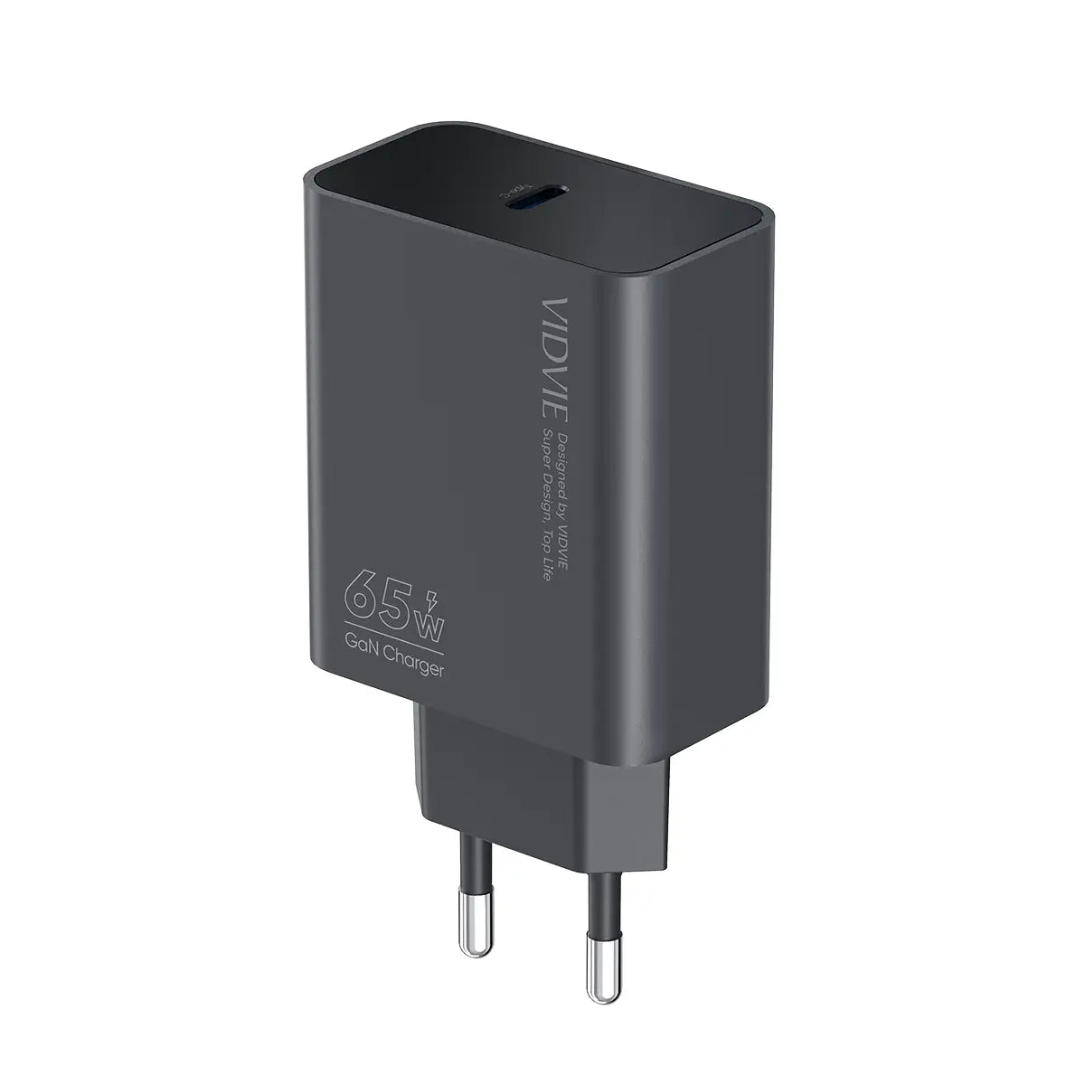 VIDVIE VE07 GaN snabbladdare 65W USB C