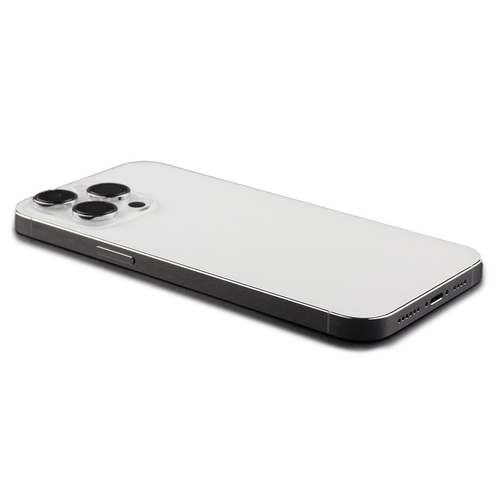 Rear Housing with small parts för iPhone 14 Pro Max White Pulled B