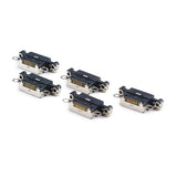 Laddkontakt ( 5 Pieces , Soldering Required) för iPhone 14/14 Plus Black OEM-Equivalent