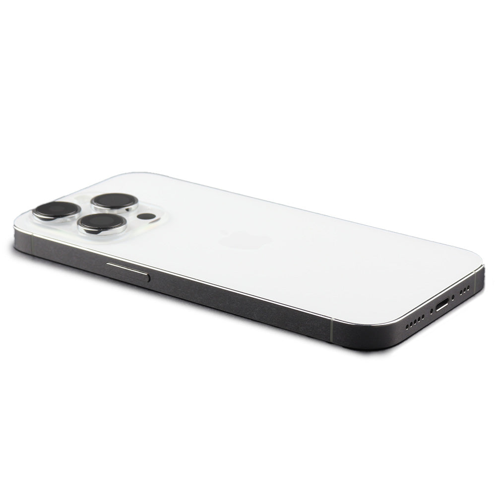 Rear Housing with small parts för iPhone 14 Pro White Refurbished
