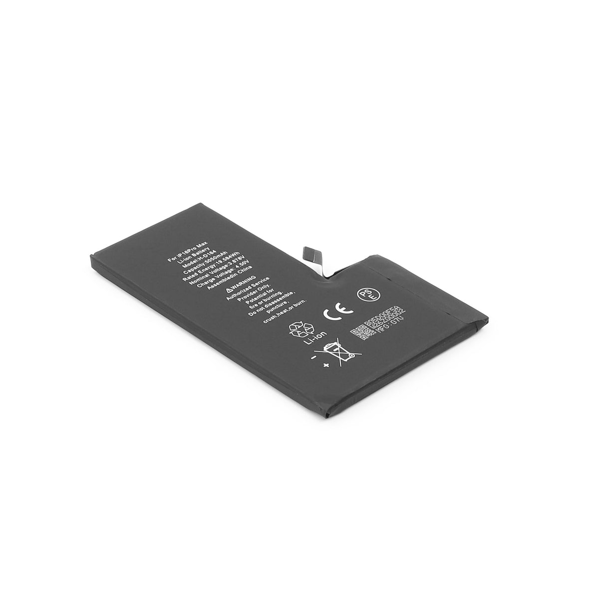 FDX Batteri (with Adhesive) High Capacity (4620mAh) för iPhone 16 Pro Max OEM-Equivalent