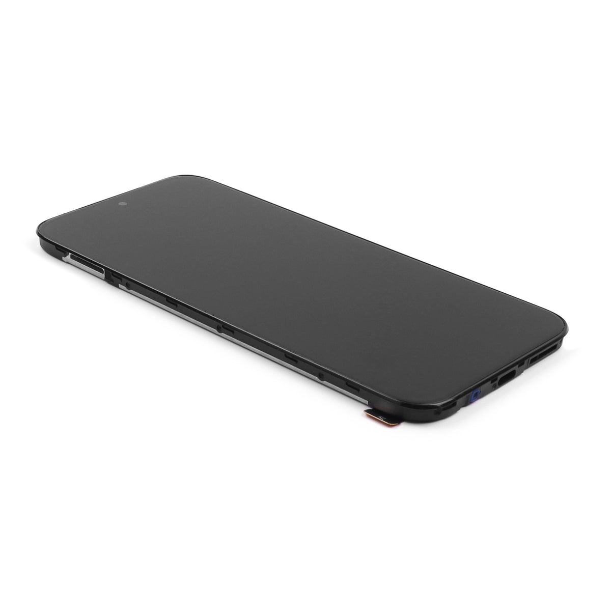 Skärm Complete With Housing för Motorola Moto G67 Black OEM-Equivalent