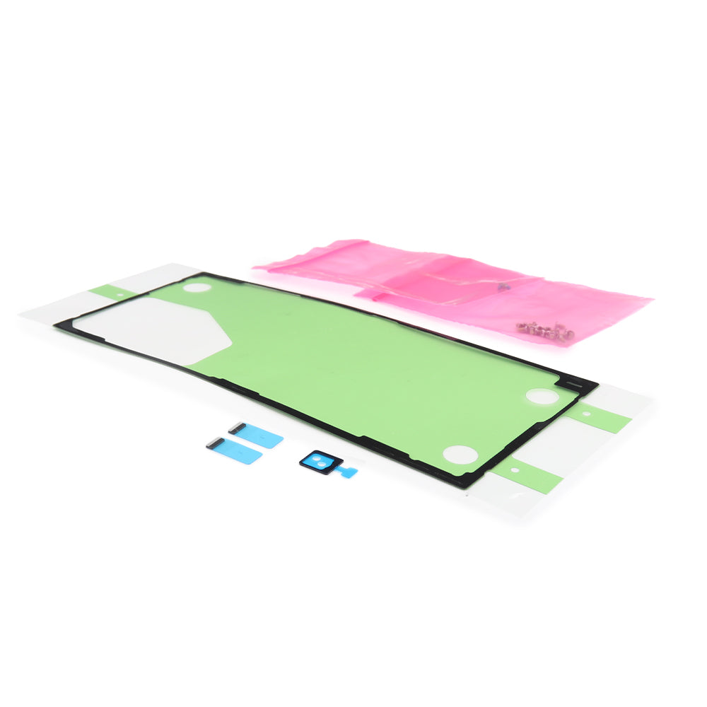 Skärm Adhesive Sticker Kit för Samsung Galaxy S22 Ultra (SM-S908B) Service Pack