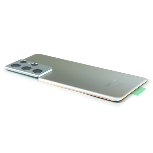 Bakstycke för Samsung Galaxy S21 Ultra Phantom Silver OEM-Equivalent