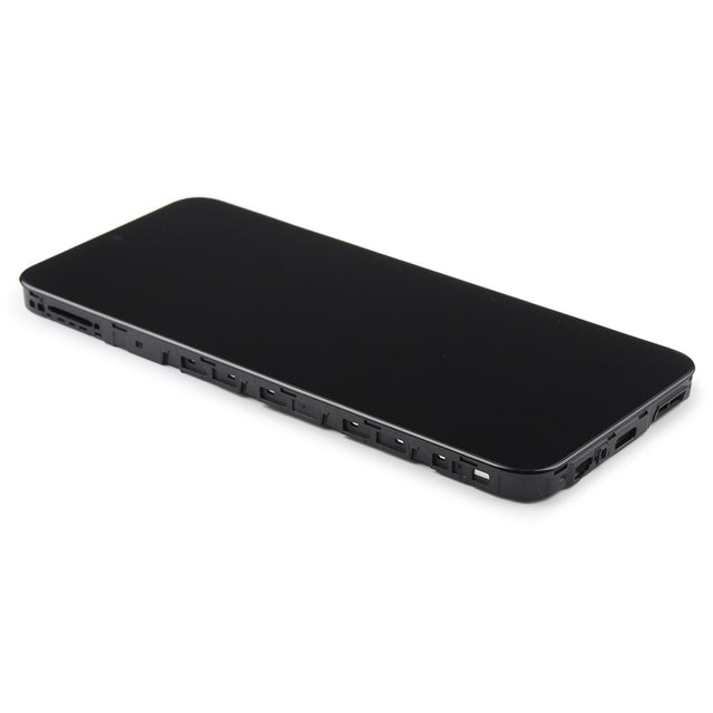 Skärm Complete with Housing för Samsung Galaxy A14 4G (A145) Svart Service Pack
