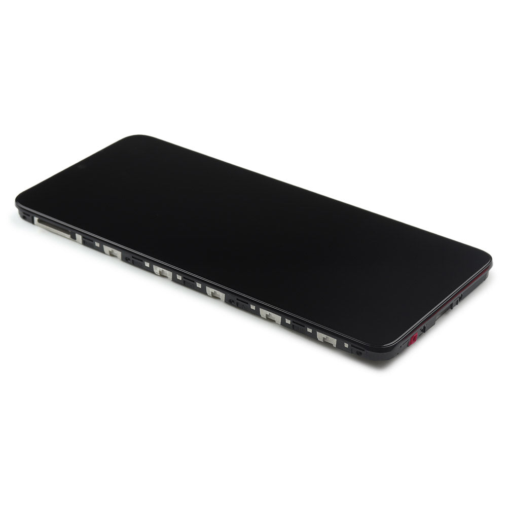 Skärm Complete with Housing för Motorola Moto E22/E22i Black Service Pack