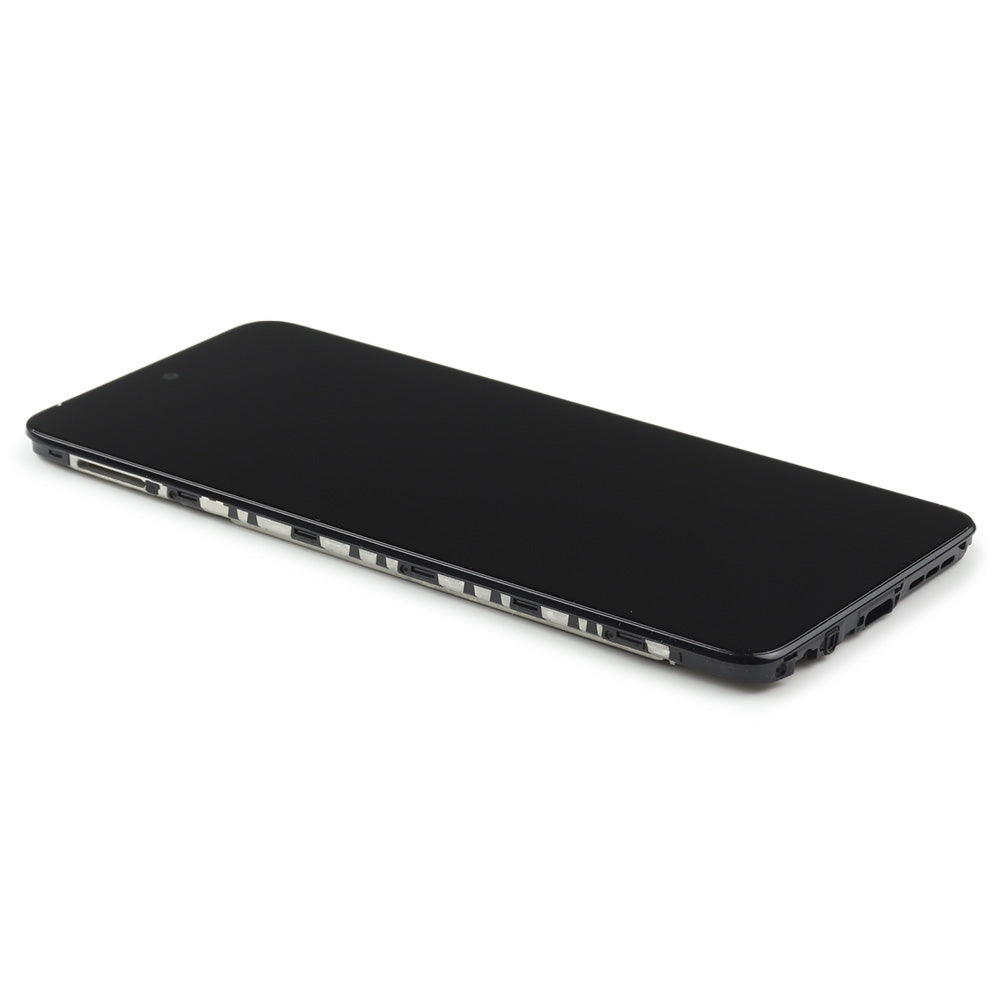 Skärm Complete with Housing för Motorola Moto G73 Black Service Pack