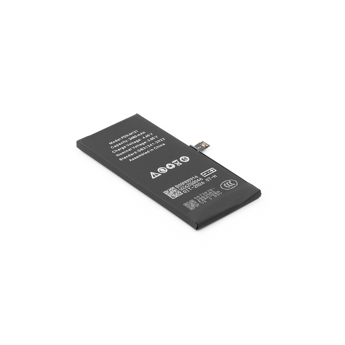 Batteri (With Adhesive) High Capacity (2460mAh) för iPhone 12 Mini OEM-Equivalent (Calibrated Used)