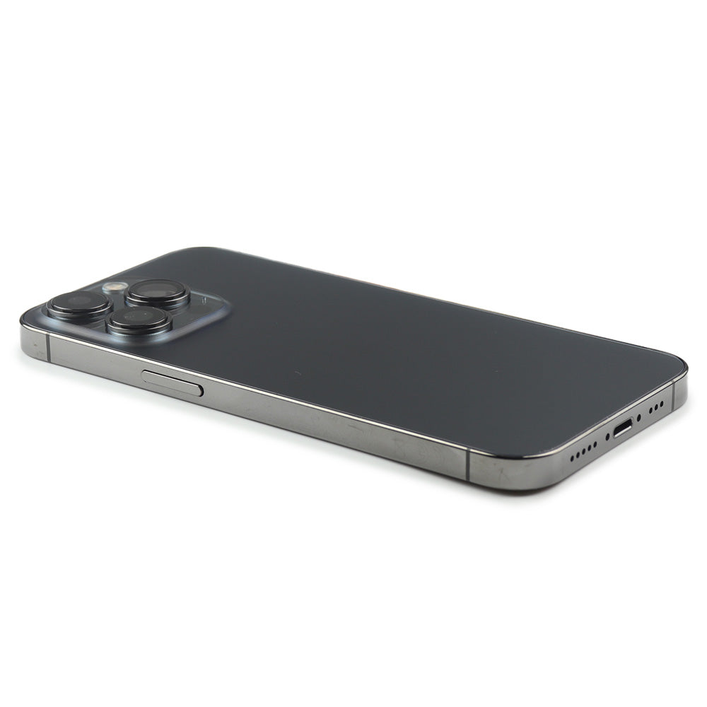 Rear Housing with small parts (EU Version) för iPhone 13 Pro Black Refurbished