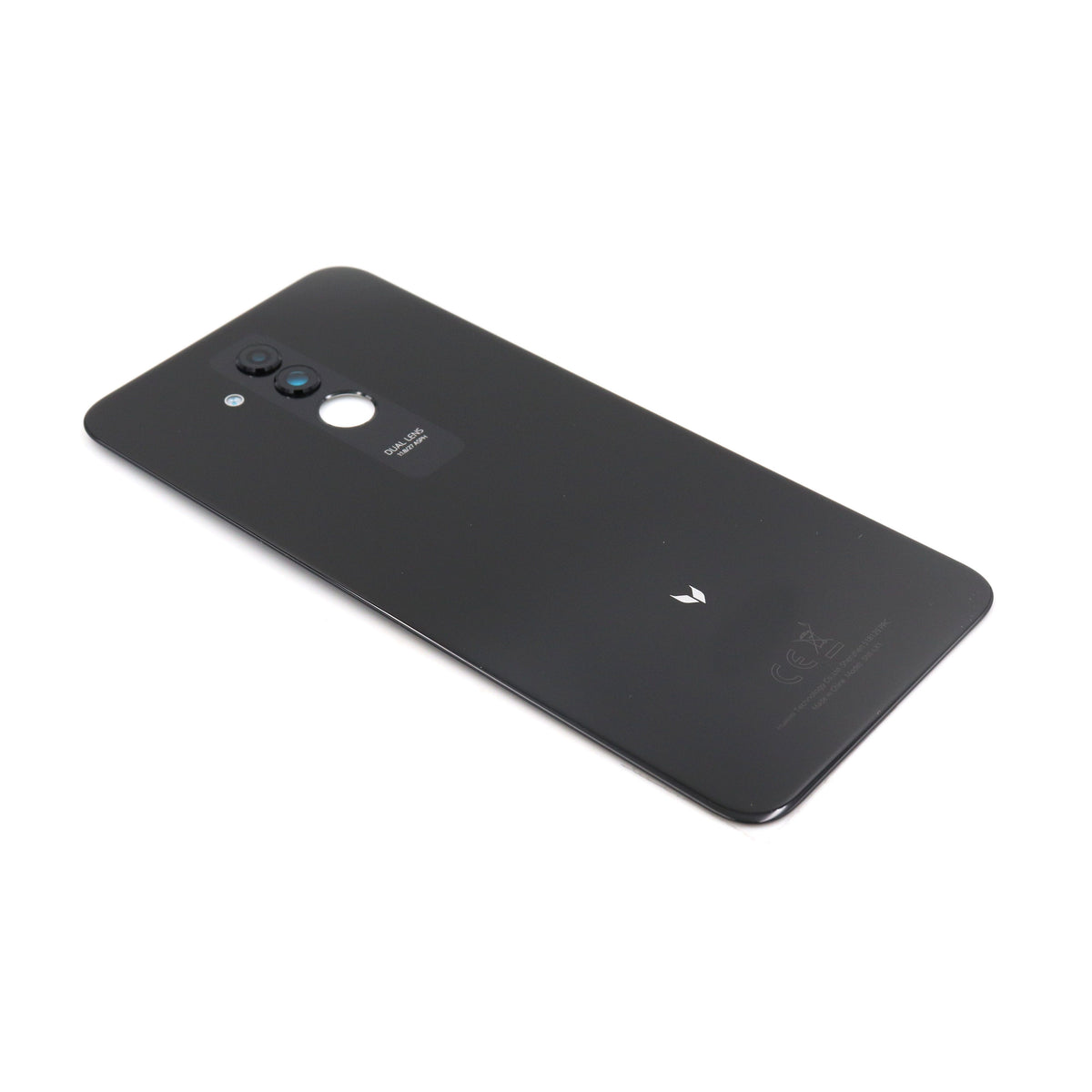 Bakstycke för Huawei Mate 20 Lite Black OEM-Equivalent