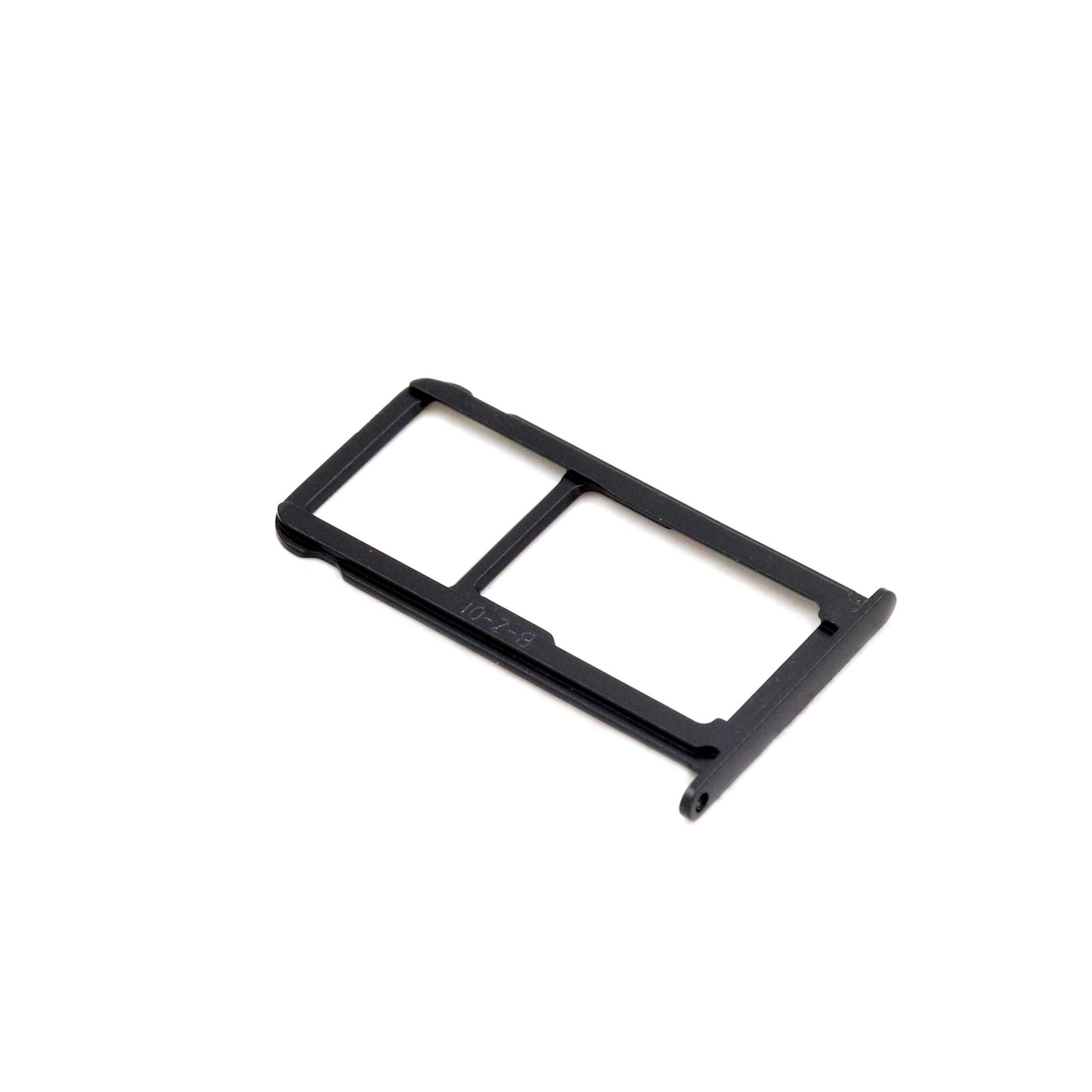 Sim and SD Card Tray with Cover för Huawei P10 Black OEM-Equivalent