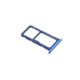 Sim and SD Card Tray with Cover för Huawei P20 Lite Blue OEM-Equivalent