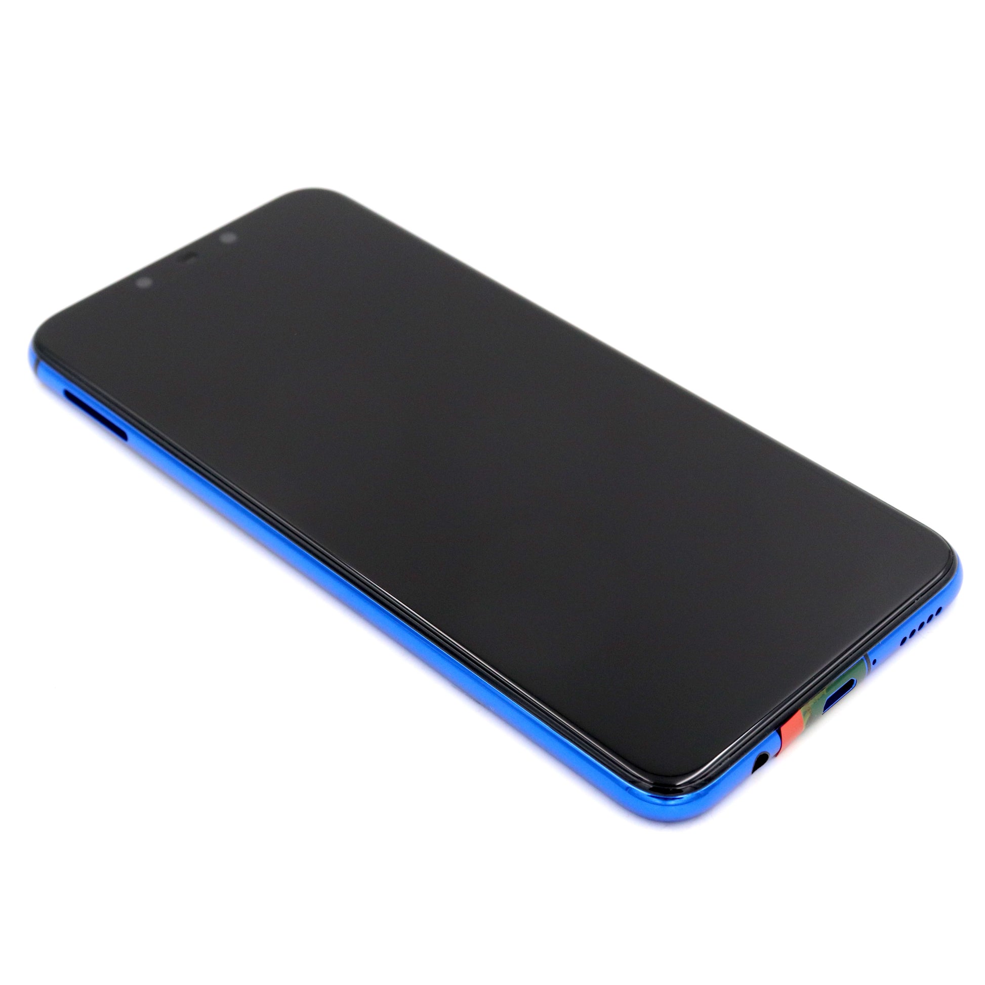 Skärm Complete with Housing för Huawei P Smart Plus Blue OEM-Equivalent