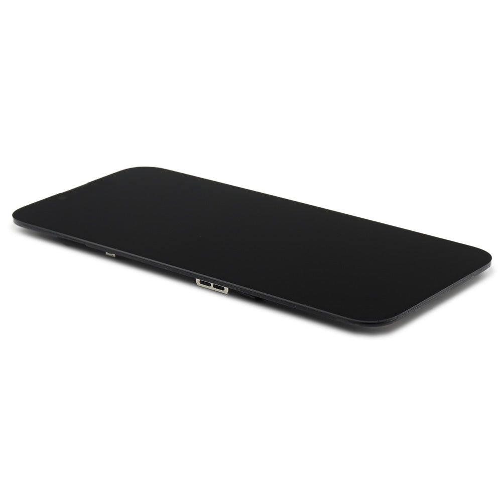 Skärm With Sensor Flex för iPhone 13 Black Refurbished (Calibrated Used)