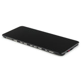 Skärm Complete with Housing för Motorola Moto G72 Black Service Pack