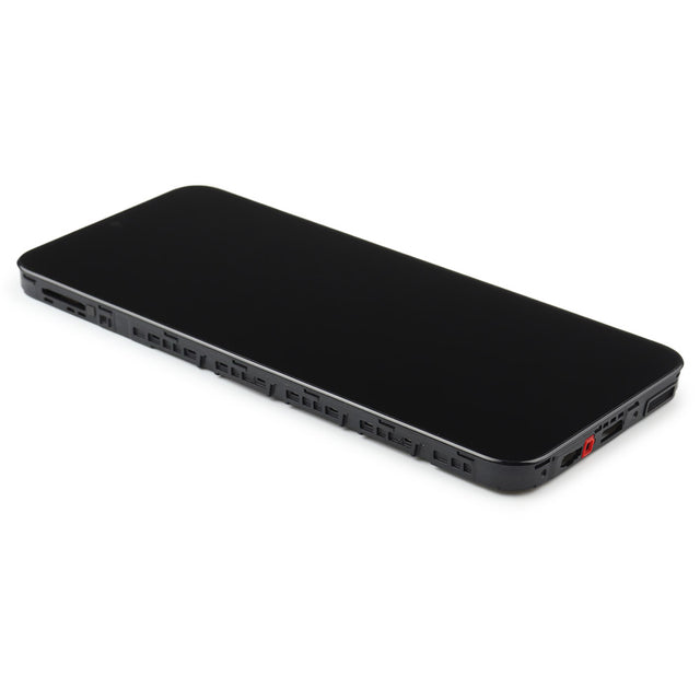 Skärm Complete with Housing för Samsung Galaxy A14 5G (A146) Svart Service Pack