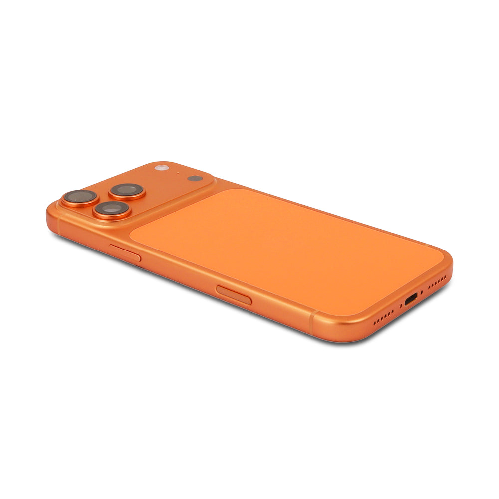 Rear Housing with small parts för iPhone 17 Pro Max (EU Version) Cosmic Orange Pulled