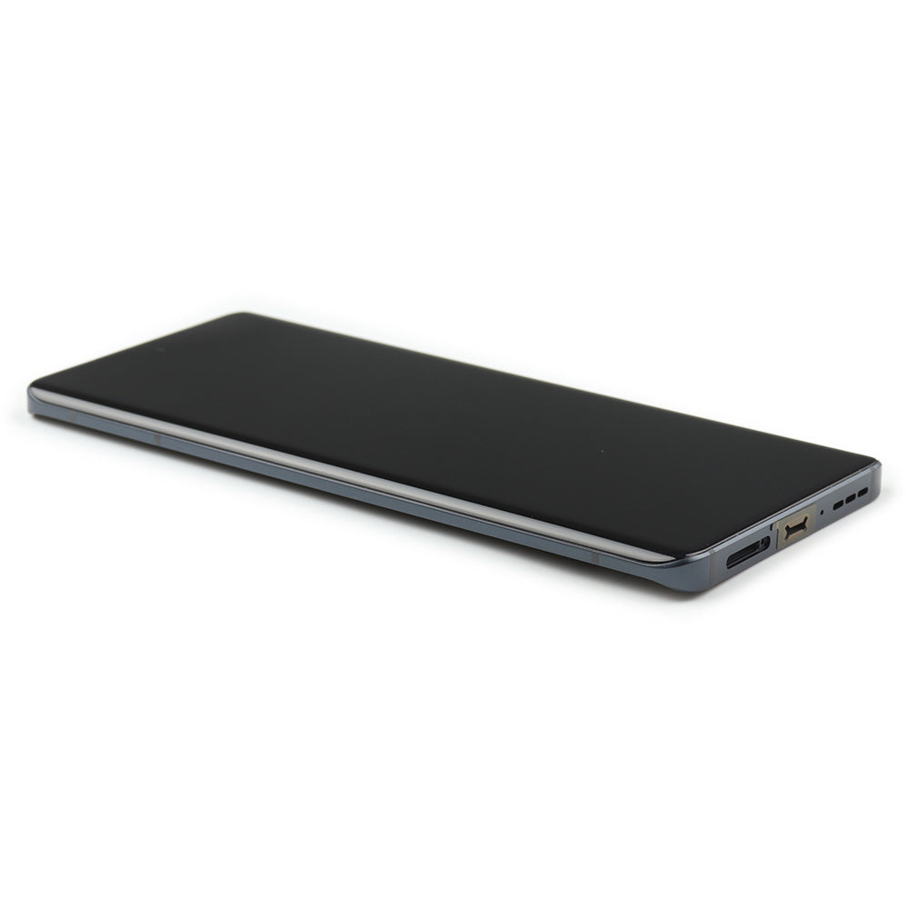 Skärm Complete with Housing för Motorola Moto Edge 30 Fusion Black Service Pack