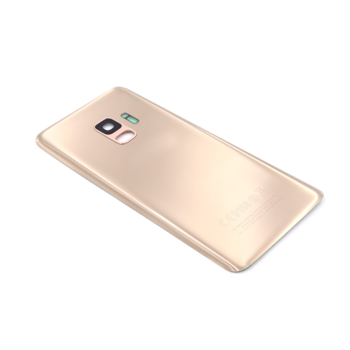 Bakstycke för Samsung Galaxy S9 Gold
