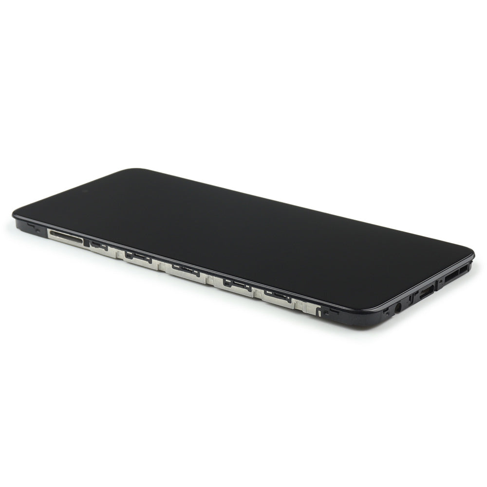 Skärm Complete with Housing för Motorola Moto G84 5G Black Service Pack