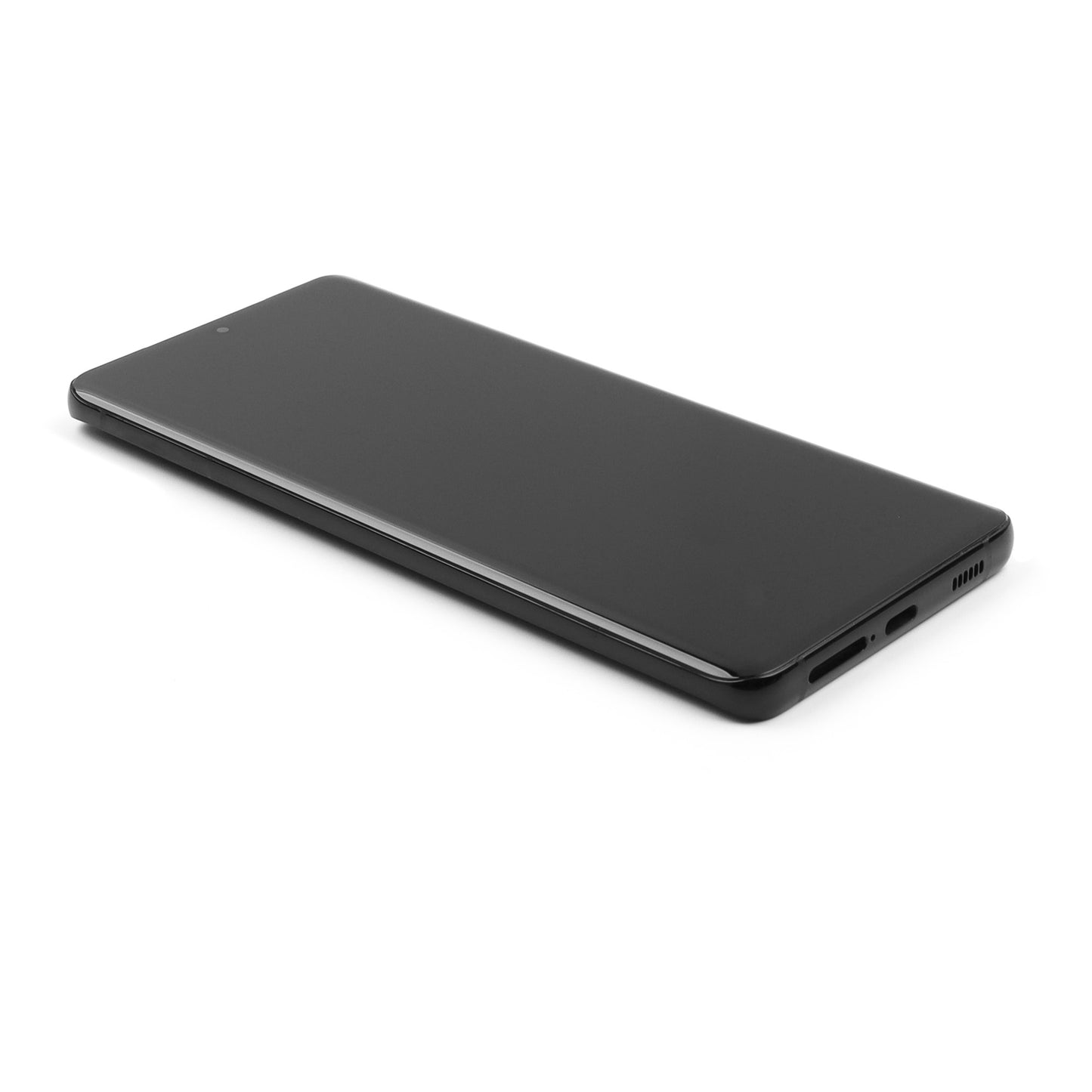 Skärm Complete with Housing för Samsung Galaxy S21 Ultra 5G Phantom Black Soft Oled