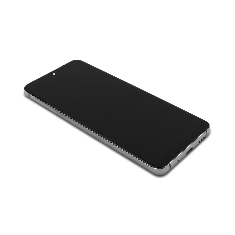 Skärm Complete with Housing för Samsung Galaxy S20 4G SM-G980F Cosmic Grey In-Cell