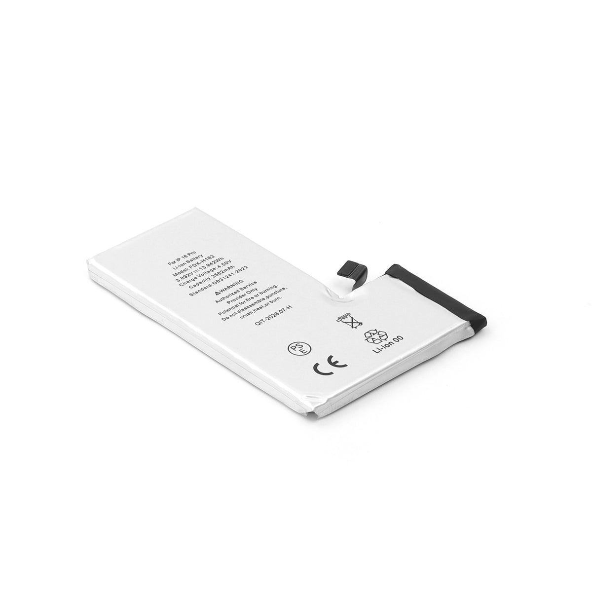 FDX Batteri (with Adhesive) för iPhone 16 Pro OEM-Equivalent