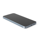 Skärm complete with Housing för Samsung Galaxy A55 Iceblue Soft Oled