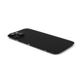 Bakstycke incl. Kameralins, Flash Light and Wireless Charging för iPhone 15 (EU Version) Black Titanium Pulled C