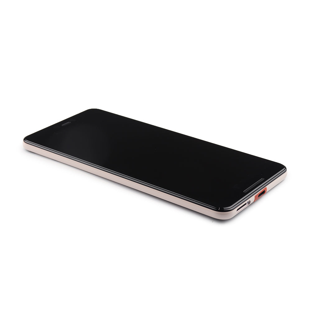 Skärm Complete With Housing för Google Pixel 3 XL Not Pink Service Pack