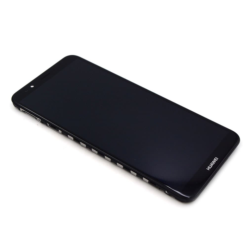 Skärm Complete with Housing för Huawei Y7 Prime 2018 Black OEM-Equivalent