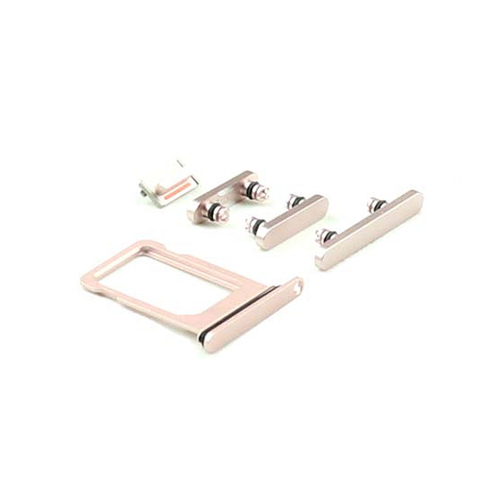Housing Button Set för iPhone 13 Mini Pink OEM-Equivalent