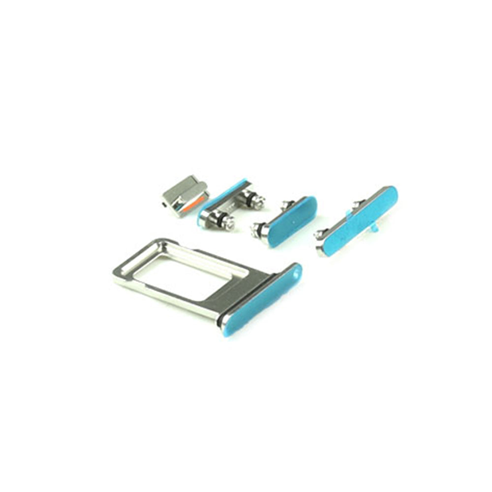 Housing Button Set för iPhone 12 Pro Max White OEM-Equivalent