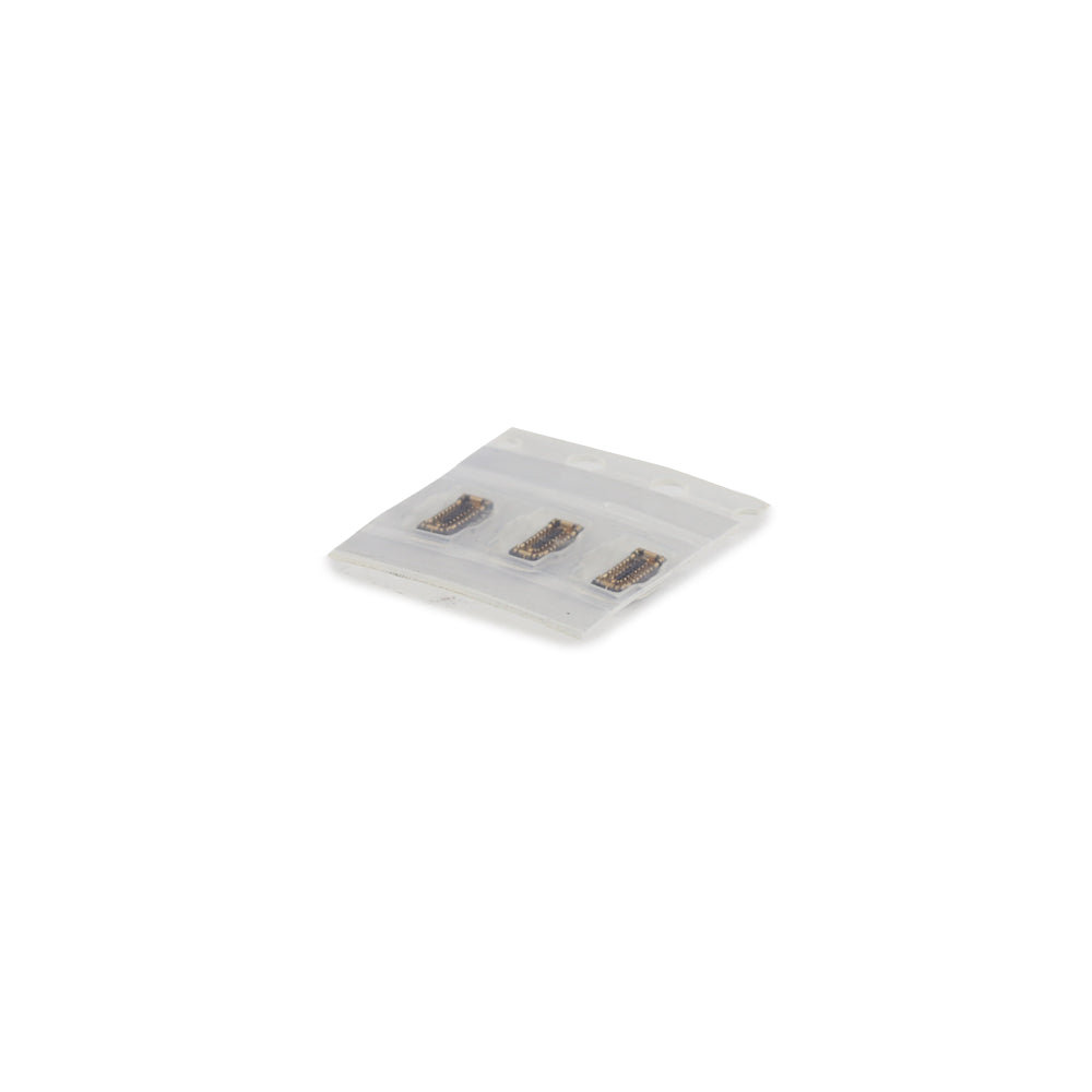 Strömknapp FPC Connector Port Onboard (12 Pin) (3 pieces) för iPhone 16/ 16 Plus OEM-Equivalent
