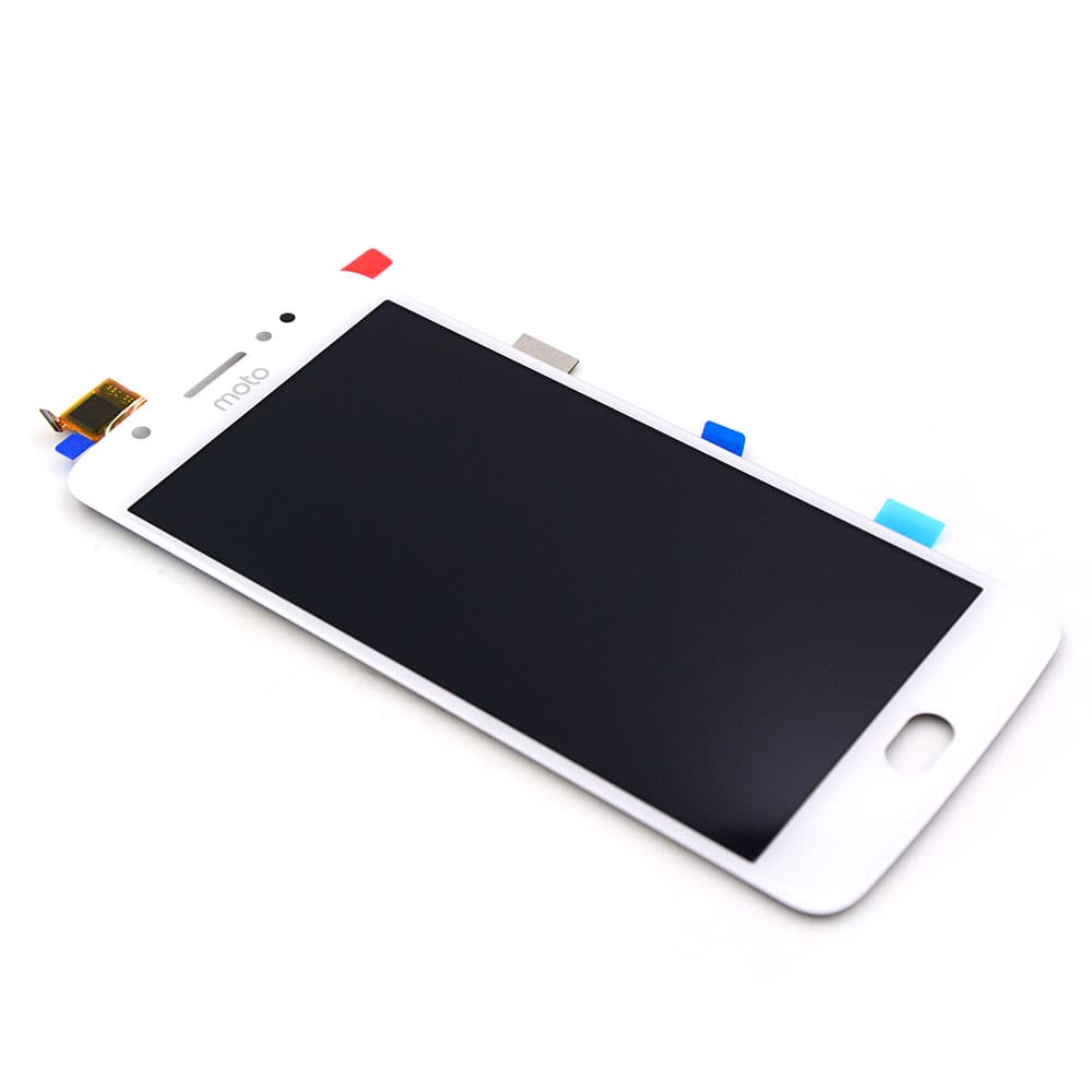 Skärm för Motorola Moto E4 (XT1767) White OEM-Equivalent