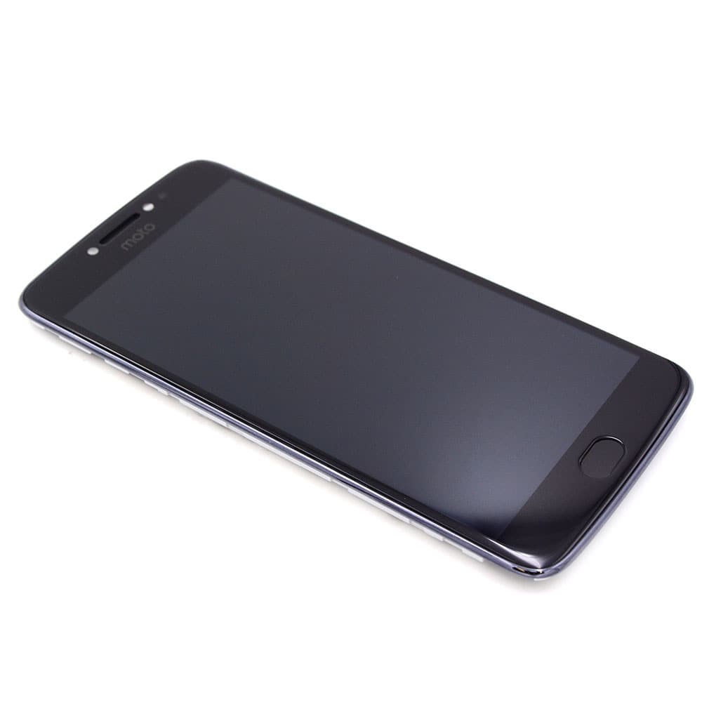 Skärm Complete with Housing för Motorola Moto E4 Plus (XT1770) Black OEM-Equivalent